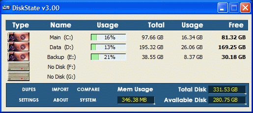 Raxco DiskState v3.74