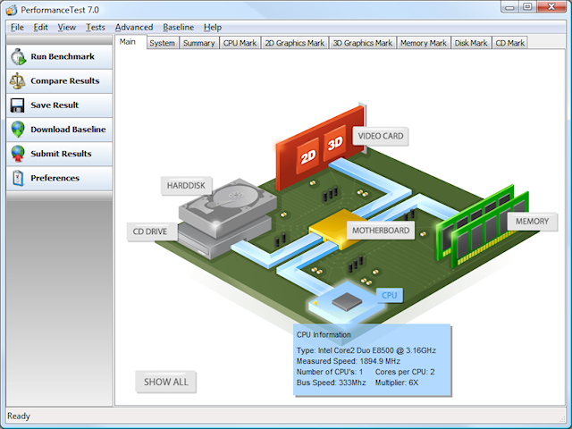 Passmark PerformanceTest v10.7