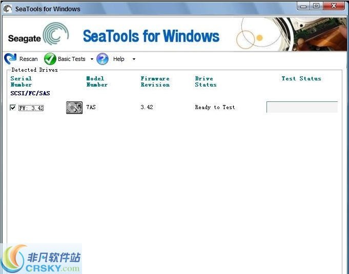 希捷硬盘维护工具Seagate SeaTools v1.4.0.10