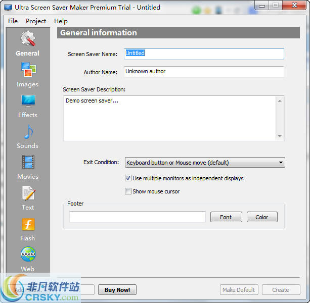 Ultra Screen Saver Maker v3.6.6