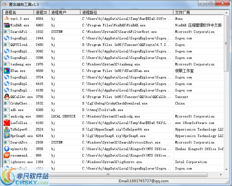 匿名辅助工具 v1.7