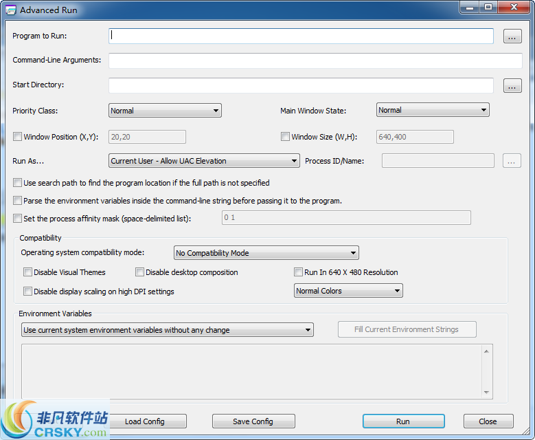 AdvancedRun v1.25