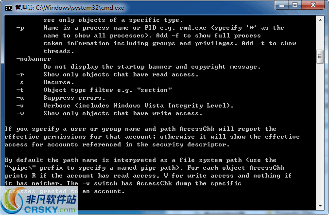 AccessChk v6.14