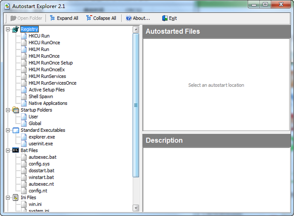 Autostart Explorer 2.4