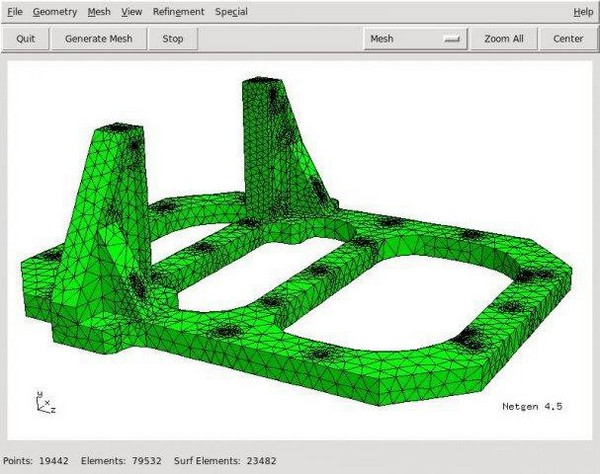 NETGEN(三维四面体网格生成器) v6.6
