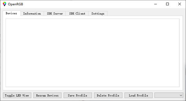 OpenRGB(开源RGB控制软件) v0.11