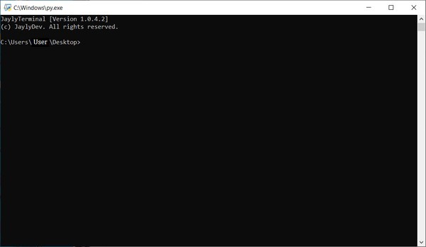 JaylyTerminal(终端克隆软件) v1.0.8