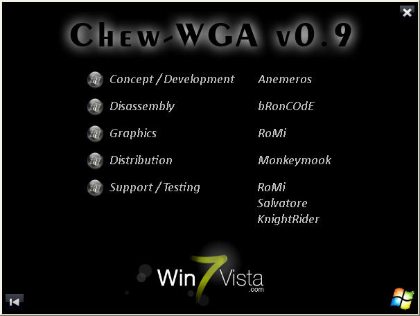 win7激活工具cw.exe v2.94