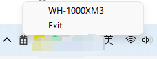 ToothTray(电脑托盘显示蓝牙设备) v0.5