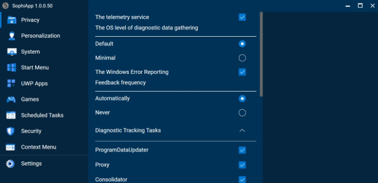 SophiApp v1.0.0.57