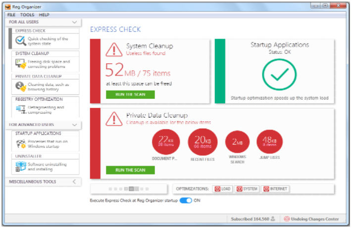 Reg Organizer v8.94